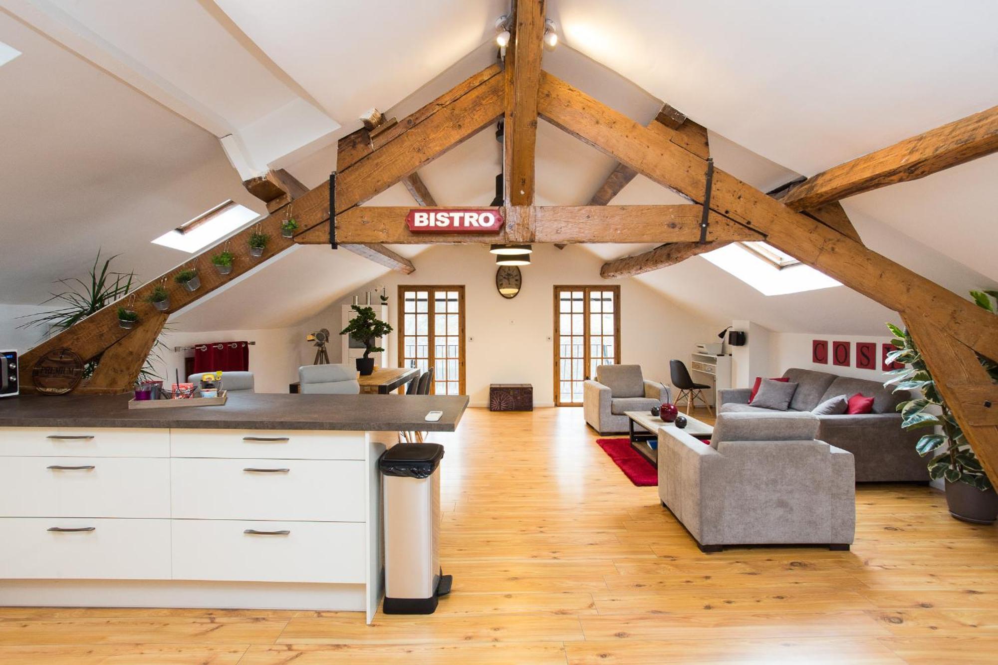 Lb Vacation Rentals I Big Loft 107M2, 10Min Walk To Palais Des Festivals 戛纳 外观 照片
