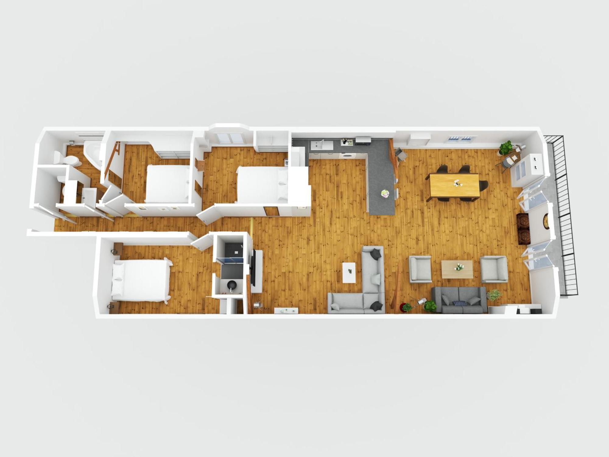 Lb Vacation Rentals I Big Loft 107M2, 10Min Walk To Palais Des Festivals 戛纳 外观 照片